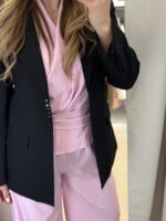 Simon μεσάτο blazer - Μαύρο - Image 3