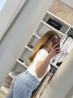 Tera t-shirt με στρας - Λευκό - Image 3