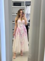 Brigderton midi φόρεμα - Ροζ