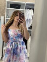 Brigde midi φόρεμα - Μπλε - Image 2