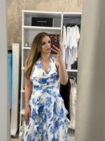 Milos maxi φόρεμα – Μπλε - Image 2