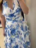 Milos maxi φόρεμα – Μπλε - Image 3