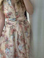 Tinos maxi φόρεμα - Μπεζ - Image 4