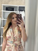 Tinos maxi φόρεμα - Μπεζ - Image 5