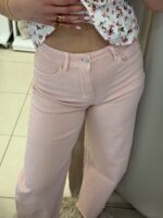 Call me Barbie barrel jeans - Ροζ - Image 4