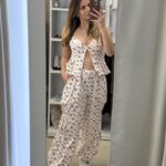 Hainti ψηλόμεσο cargo παντελόνι - Σομόν