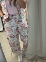 Rosa floral σετ - Εκρού - Image 3