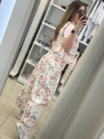 Rosa floral σετ - Εκρού - Image 2