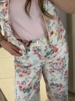 Rosa floral σετ - Εκρού - Image 4