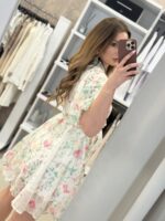 Brigitte mini φόρεμα floral - Πράσινο - Image 3