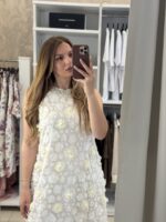 Pure love midi φόρεμα floral - Εκρού - Image 3