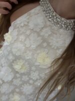 Pure love midi φόρεμα floral - Εκρού - Image 2