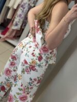 Aura floral σετ παντελόνι / τοπ - Σάπιο μήλο - Image 4