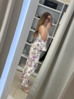 Aura floral σετ παντελόνι / τοπ - Λιλά - Image 4