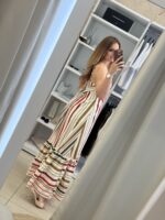 Spetses maxi φόρεμα εμπριμέ - Μπεζ - Image 2
