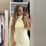 Erietta maxi φόρεμα σατέν  - Butter yellow