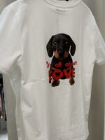 It's all about love t-shirt - Λευκό - Image 4