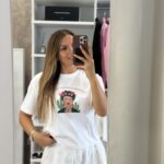 Frida Kahlo T-shirt -Λευκό