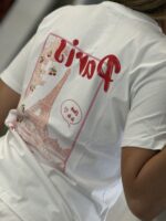Paris t-shirt -Λευκό - Image 3