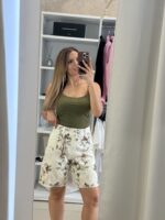Basic top ραντάκι - Χακί - Image 2