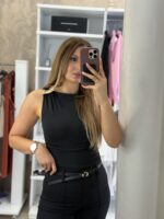 Aggie κορμάκι - Μαύρο - Image 3