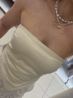 Emmy crop top - Μπεζ - Image 3
