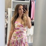 Ophelia maxi φόρεμα εμπριμέ - Ροζ