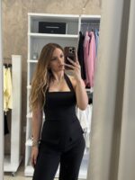 Stay classy σετ παντελόνα - τοπ - Μαύρο