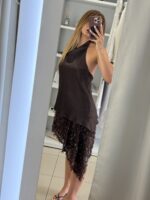 Lidia mini φόρεμα - Καφέ - Image 4