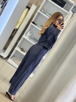 Giulia ψηλόμεσο jean παντελόνι - Blue navy - Image 5
