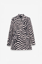 Anselma set κουστουμιού zebra print  - Μαύρο - Image 4