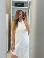 Vanessa mini φόρεμα με κρόσσια - Μπεζ - Image 2