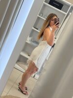 Vanessa mini φόρεμα με κρόσσια - Μπεζ - Image 3