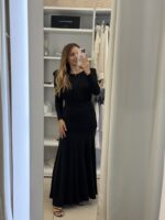 Dilen maxi φόρεμα - Μαύρο - Image 2