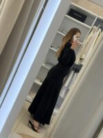 Dilen maxi φόρεμα - Μαύρο - Image 3