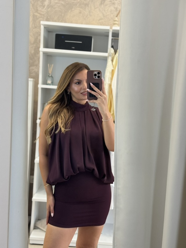 εικόνα_Viber_2026-09-15_18-36-22-005 Chic & sexy mini φόρεμα - Μαύρο - Image 1
