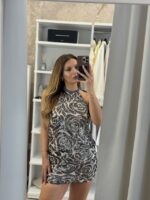Ariella mini φόρεμα παγιέτα - Γκρι