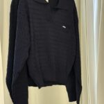 Hello πλεκτό polo - Navy blue