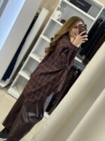 Kaya oversized πουκάμισο - Μπορντό - Image 2