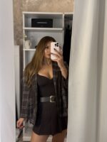 Fringes blazer καρό - Καφέ - Image 6